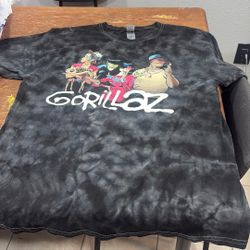 gorillaz shirt size S