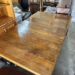 Wood Dining Table (Good Shape!)