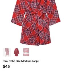Victoria Secret Robe Size Medium Large 