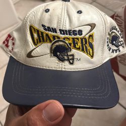 San Diego Chargers 1990’s Leather Strapback