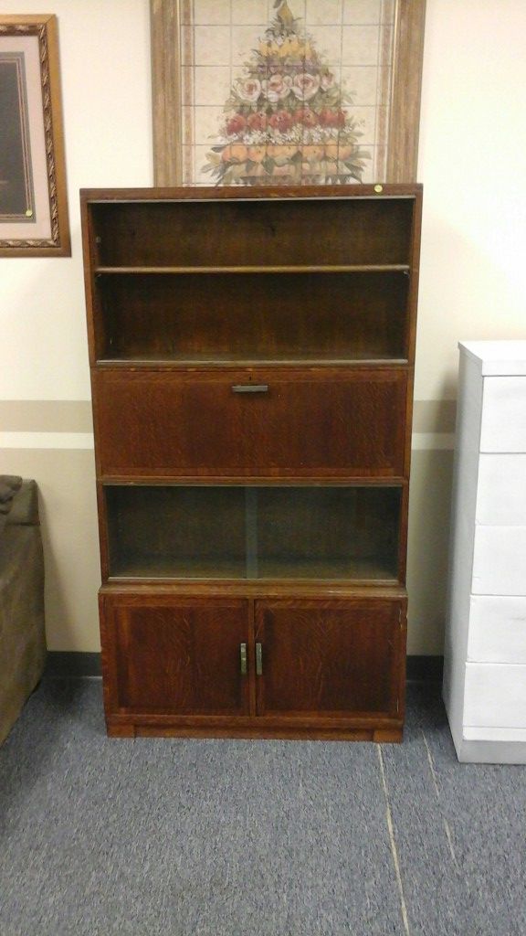 Minty Library Oxford Secretary Desk Tiger Oak Mid Century Modern Minty Library Oxford Secretary Desk Tiger Oak Mid Century Modern Furniture In Tulsa Ok Offerup