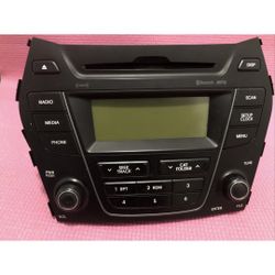 13-15 Hyundai Santa Fe AM/FM CD MP3 Bluetooth Radio OEM 96170-B89504X