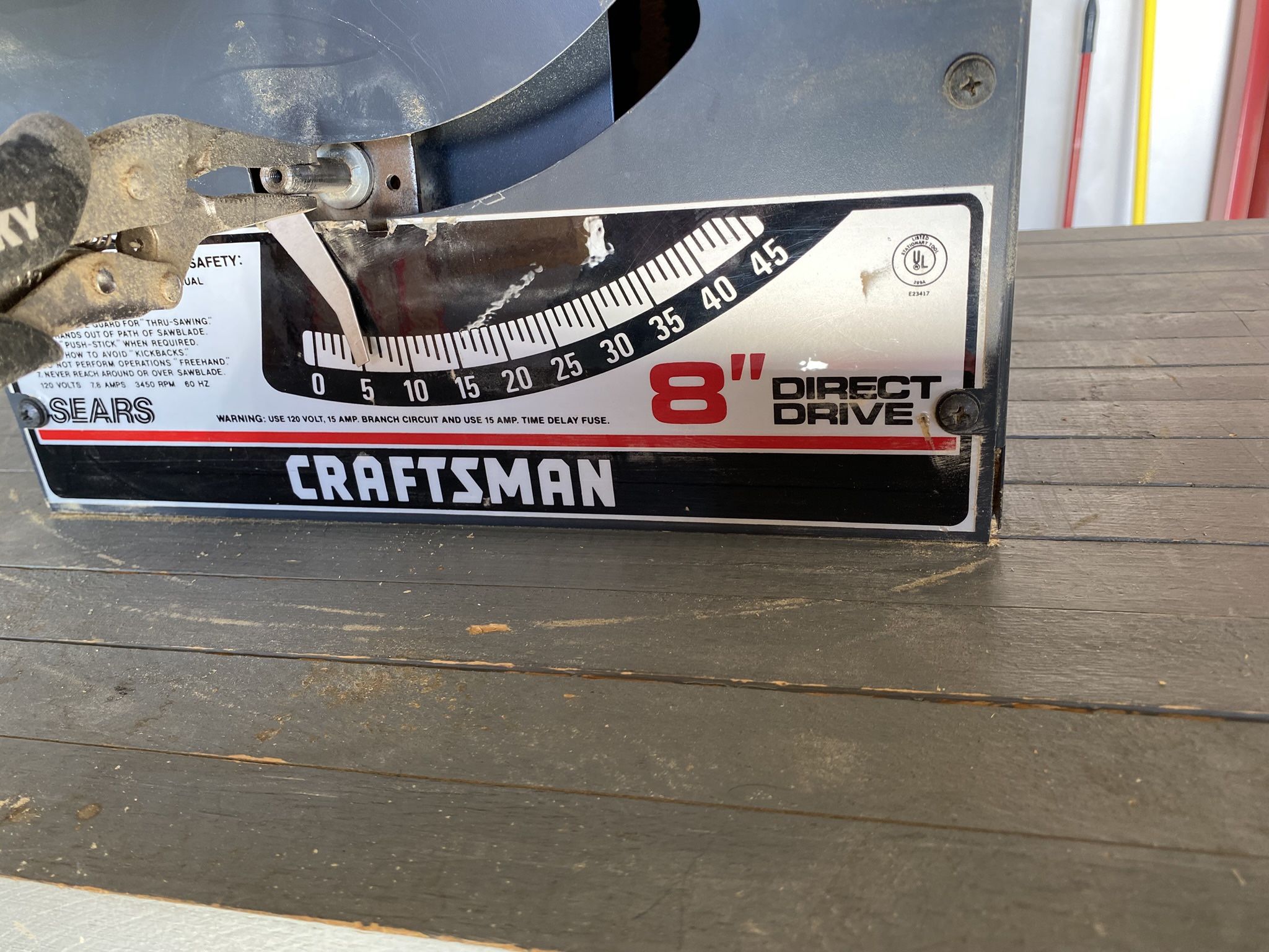 Craftsman Table Saw