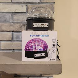 BRAND NEW DISCO BALL BLUETOOTH SPEAKER......😁😊😍