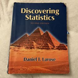 Discovering statistics. by: Larose, Daniel T.