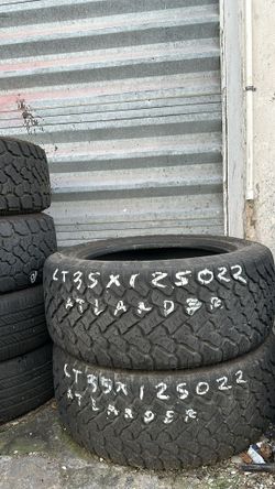 2 Gomas  Usadas Atlander Roverclaw  33x12.50R22