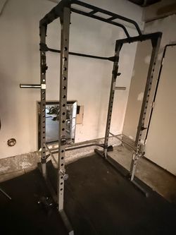 Power Rack Squat Cage with Pull-Up Bar