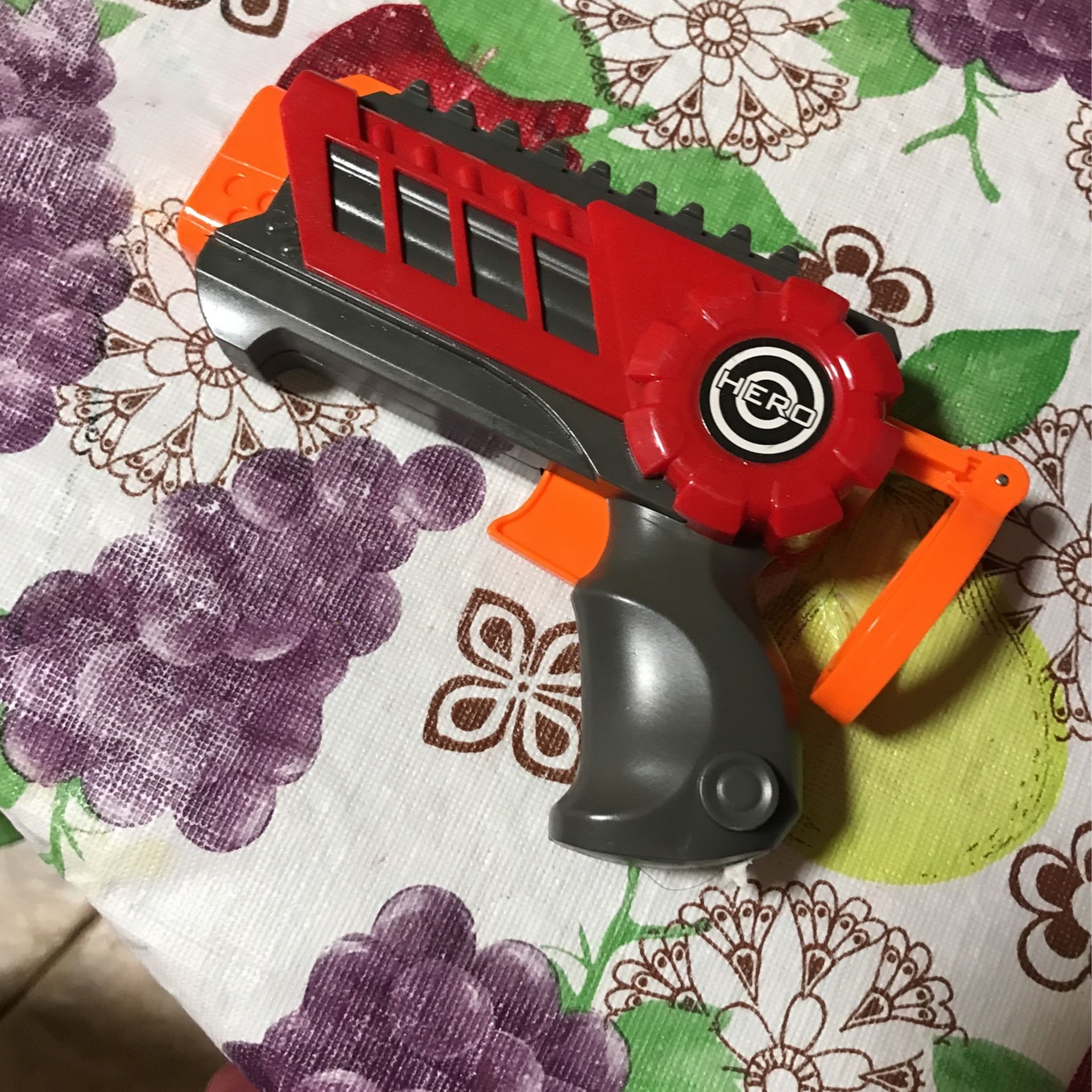 red nerf gun