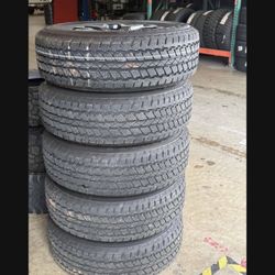 Tires/ 5 Tires & Wheels/ 255/70R18 (2024)/ Bridgestone Dueler M+S/ Bronco/ Ford