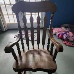 Wooden Rocking Chair