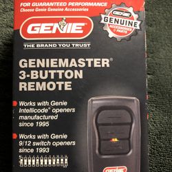 Garage Door Remote ;Geniemaster 