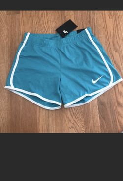 New nike blue girls shorts size M girls