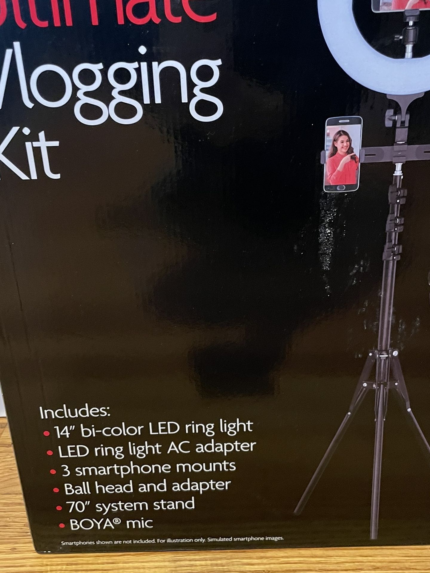 Sunpak Ultimate Vlogging Kit Ring Light
