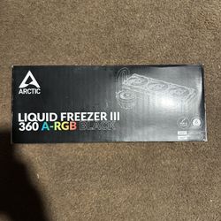 Liquid freezer 3 360mm a-rgb Black