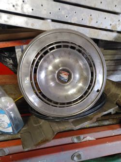 One Buick Hubcap