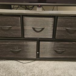 Dresser For Bedroom With 5 Drawer (Fabric)