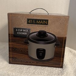 New 3 Cup Rice Cooker 
