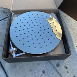 Chrome/nickel Rainhead Shower head & Shower Handle/valve