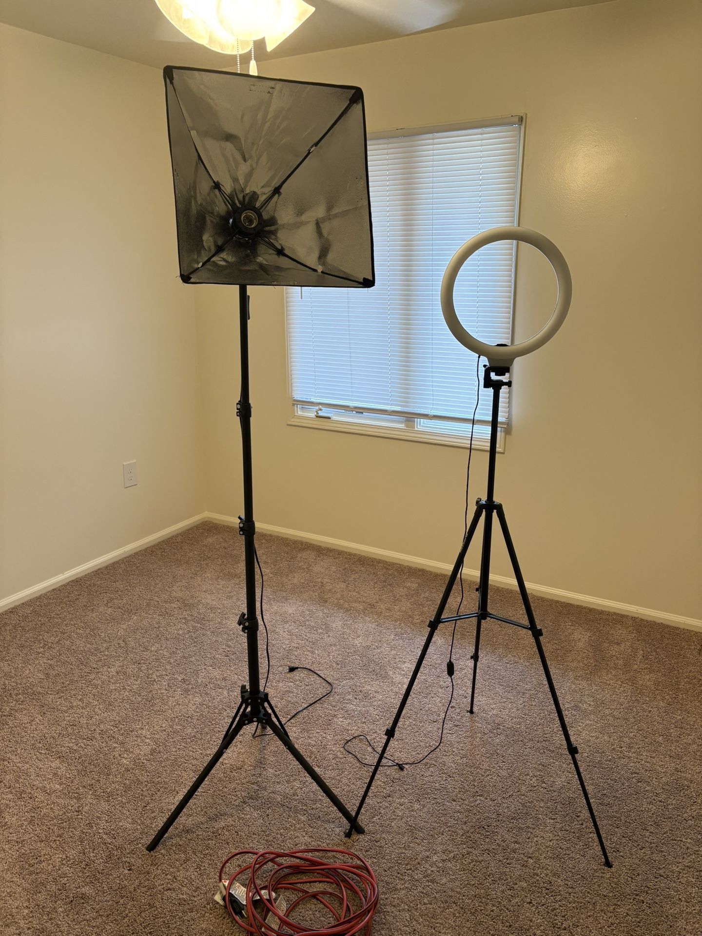 Ring Light and Studio Light Stands 