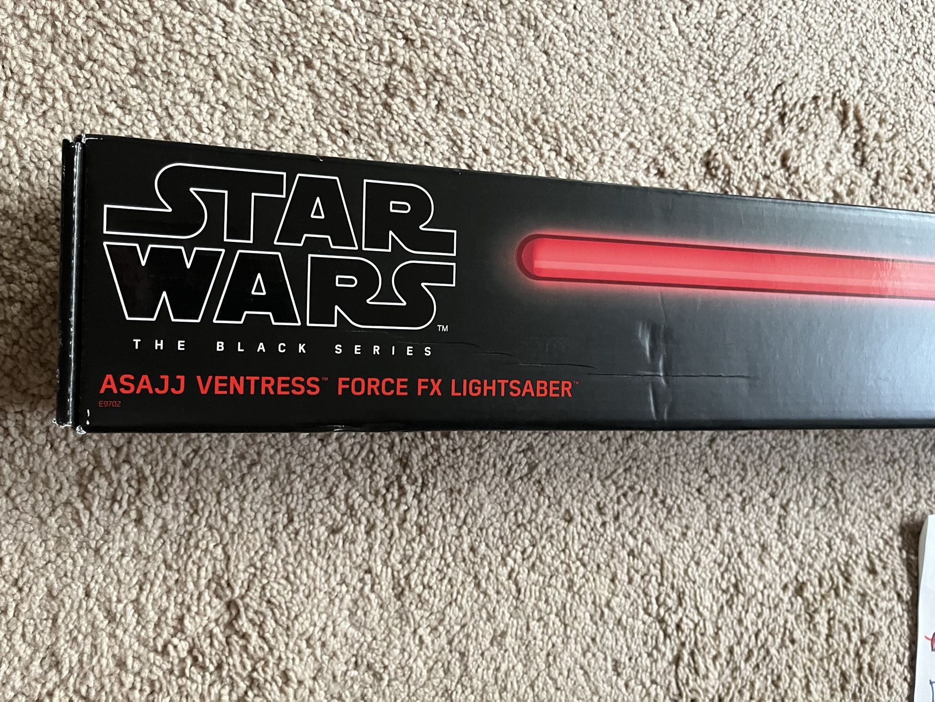 Star Wars Red FX Lightsaber Asajj Ventress Disney