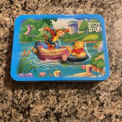 3D Disney’s Winnie The Pooh Playing Cards In Collectible Tin Case