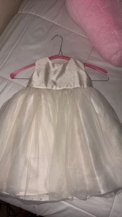 Ivory flower girl dress