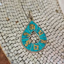 Tibetan Buda Wisdom Pendant 