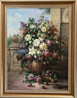 A Summer’s Abundance Oil Painting