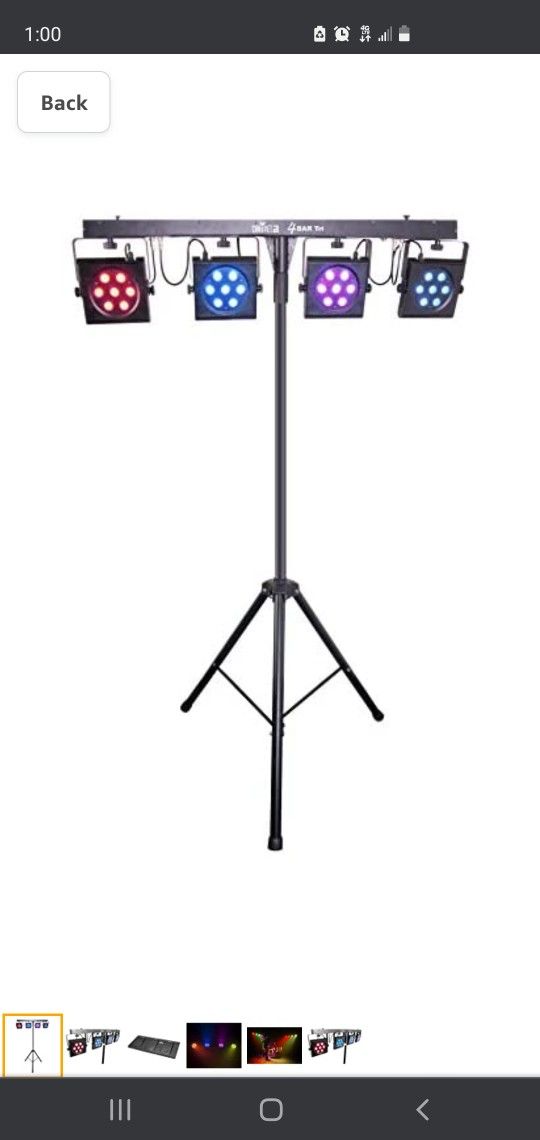 CHAUVET 4BAR TRI LIGHTING