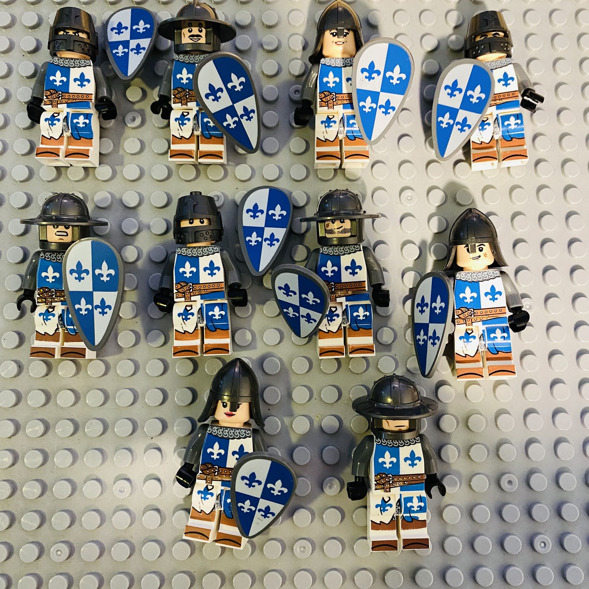 Templar Knights Minifigures Medieval Soldiers | New Custom Lego Compatible Toy