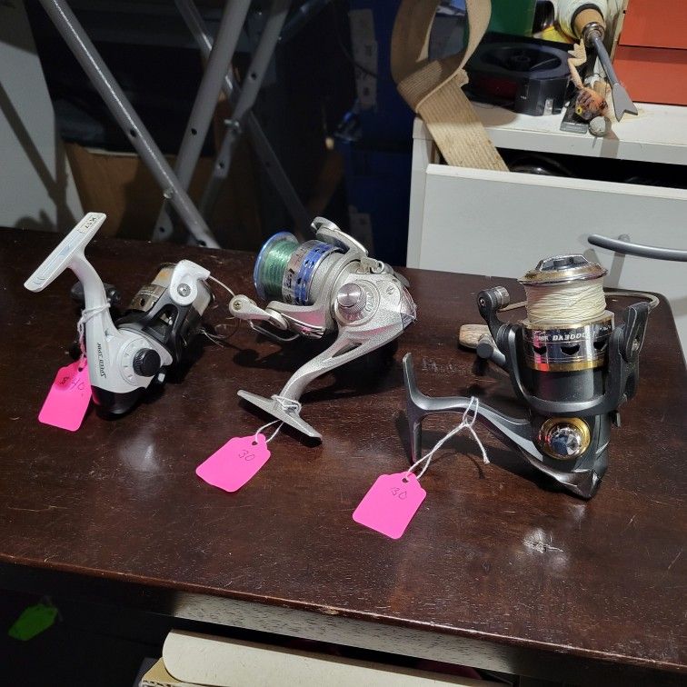 3 Nice Fishing Reels Will Separate All For $80