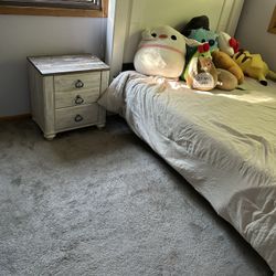 Queen Bed frame And Dresser 