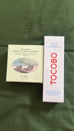 Korean brands sunscreen dr Althea & tocobo