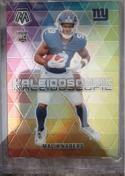 2024 Mosaic Football, Kaleidoscopic - Malik Nabers, CASE HIT, #22