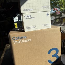 Diapers Wipes Coterie