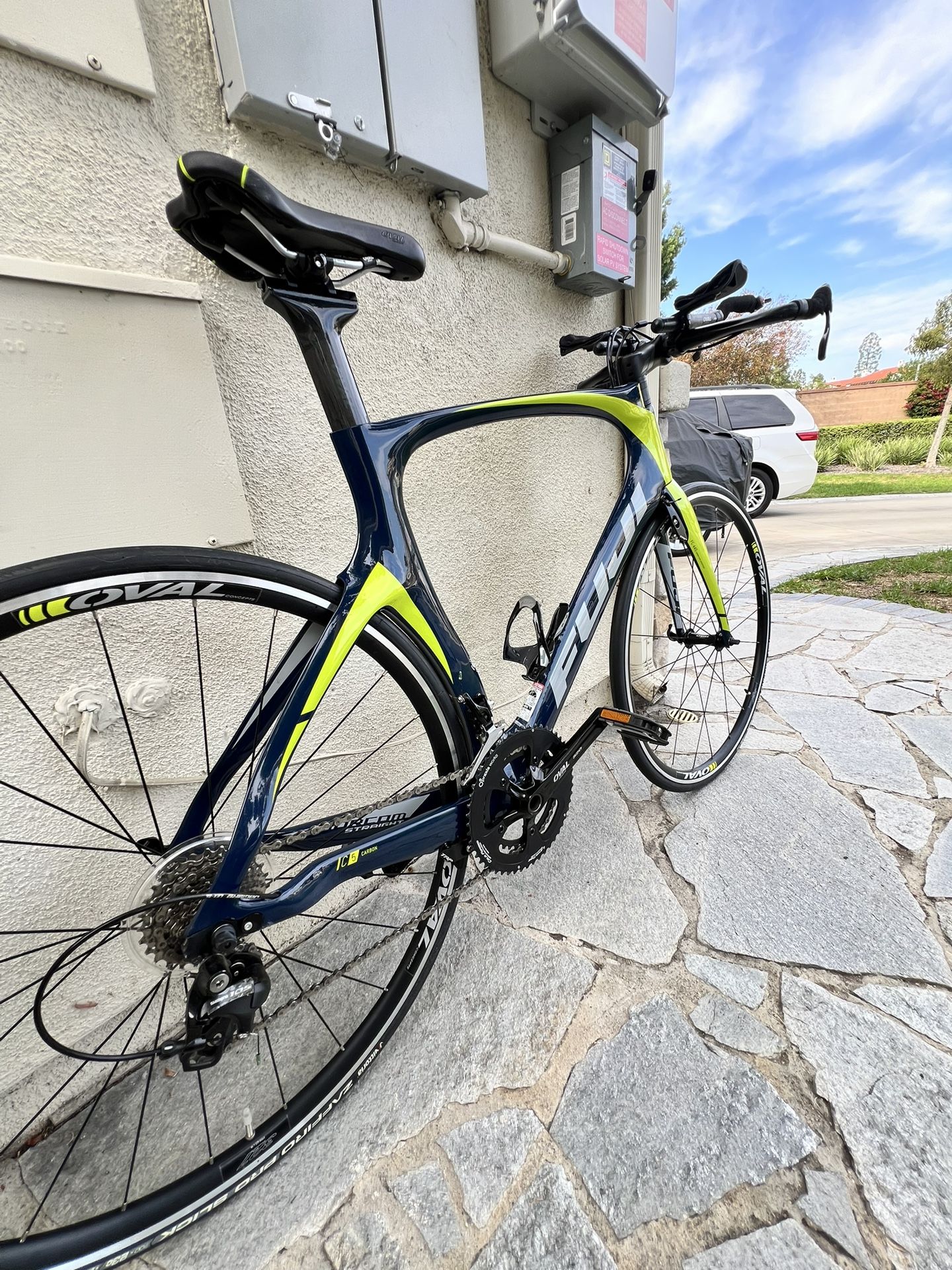 Fuji Norcom Carbon Fiber Straight 2.5 Triathlon Bike