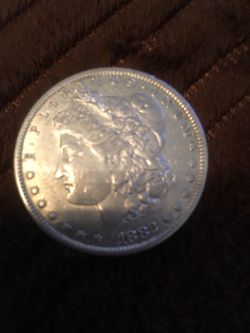 Silver dollar 1882