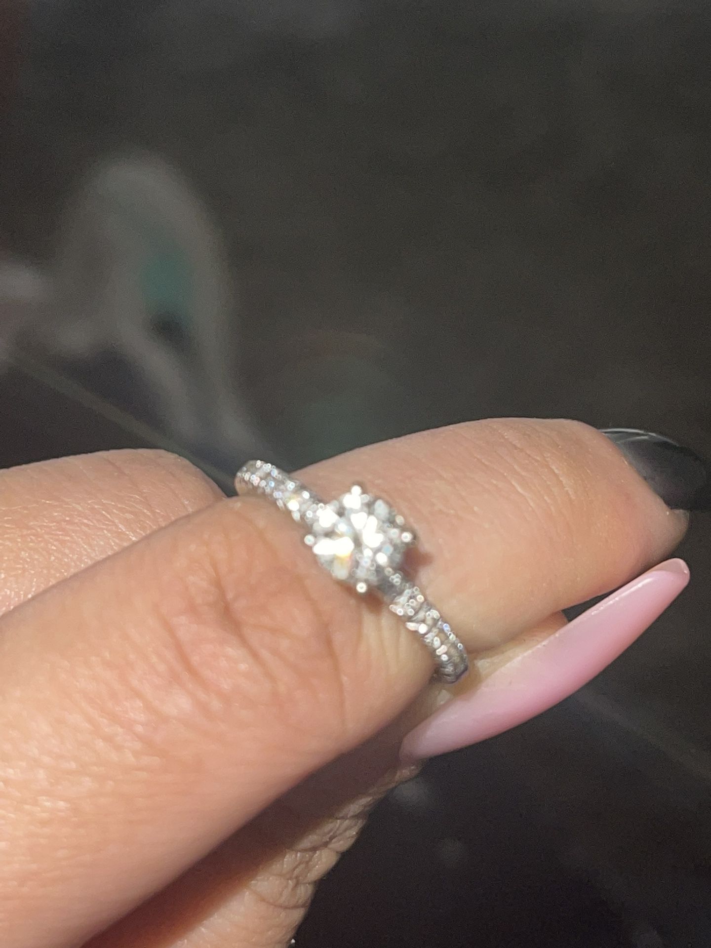 1ct Diamond Engagement Ring Price Not Negotiable SERIOUS INQUIRES ONLY.