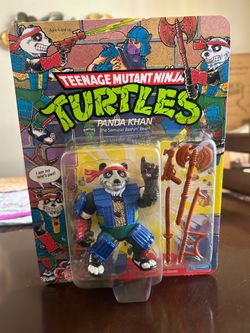 Vintage 1990 Playmates Teenage Mutant Ninja Turtles Panda Khan Action Figure
