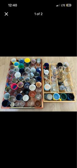 70 souvenir shot glasses