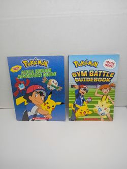 Pokémon Scholastic Guidebooks Lot of 2