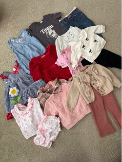 Baby Girl Clothes Bundle (0-12months, 30+ pieces)