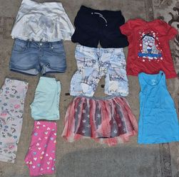 Girls Size 7/8 Summer Clothing Lot (10 Pieces!)