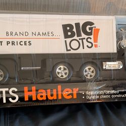 Vintage Big Lots 18-Wheeler Hauler Truck