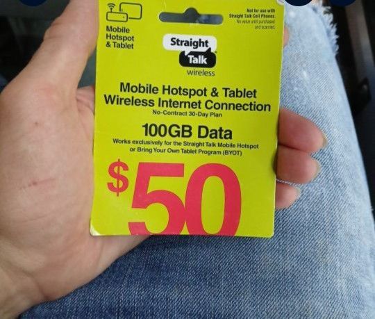 100gb Data Card Straight-Talk Wireless UNUSED