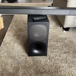 Sony HT-S400 Like New 2.1 Sound Bar And Woofer