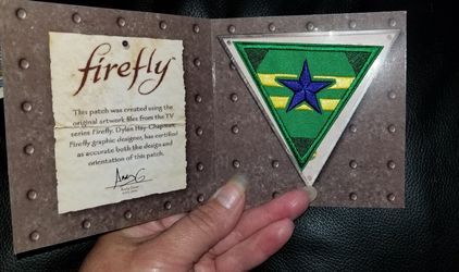 Firefly patch & money - new