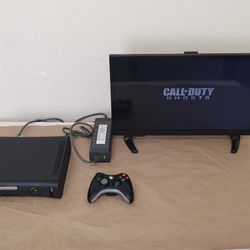 Xbox 360 System Complete with Remote and Call of Duty Ghosts