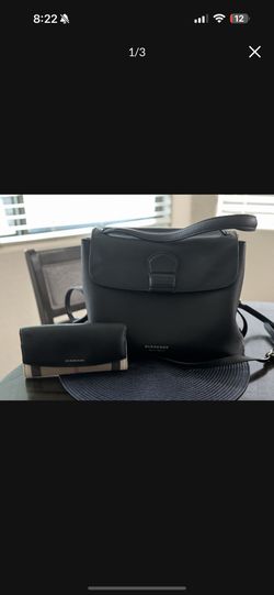 Authentic Burberry Bag & Wallet