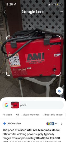 AMI orbital welding